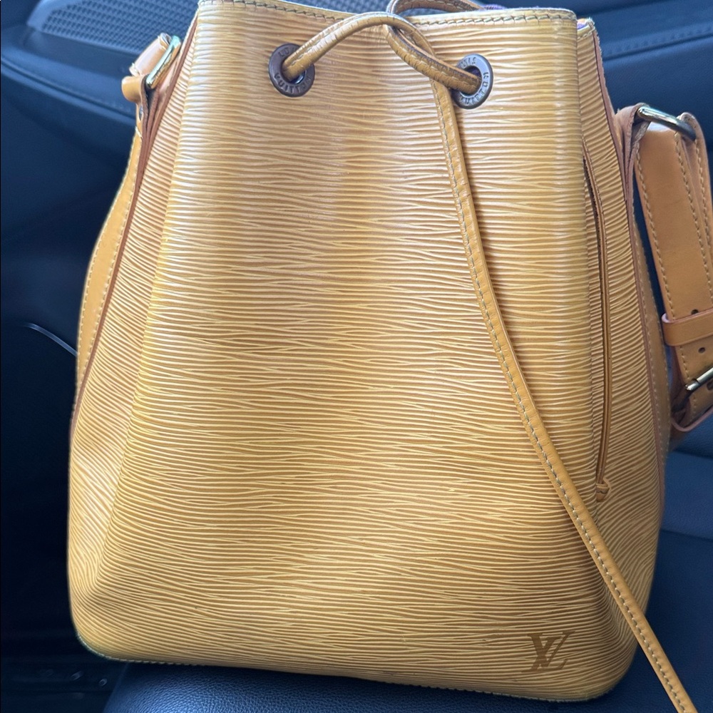 Louis Vuitton Mustard Yellow Shoulder Bag